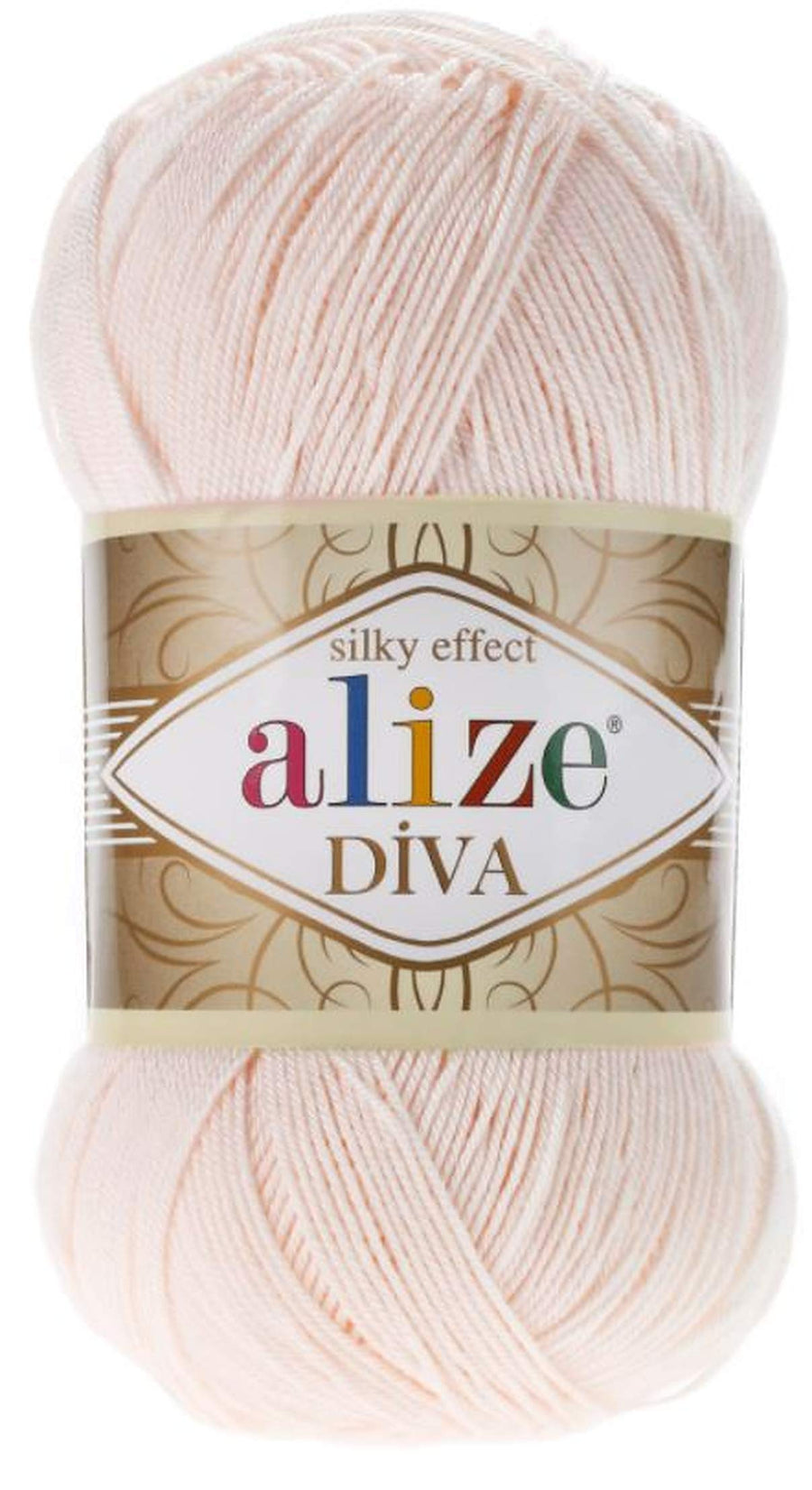 Alize Diva Silk Effect 100% Microfiber Acrylic Yarn 1 B