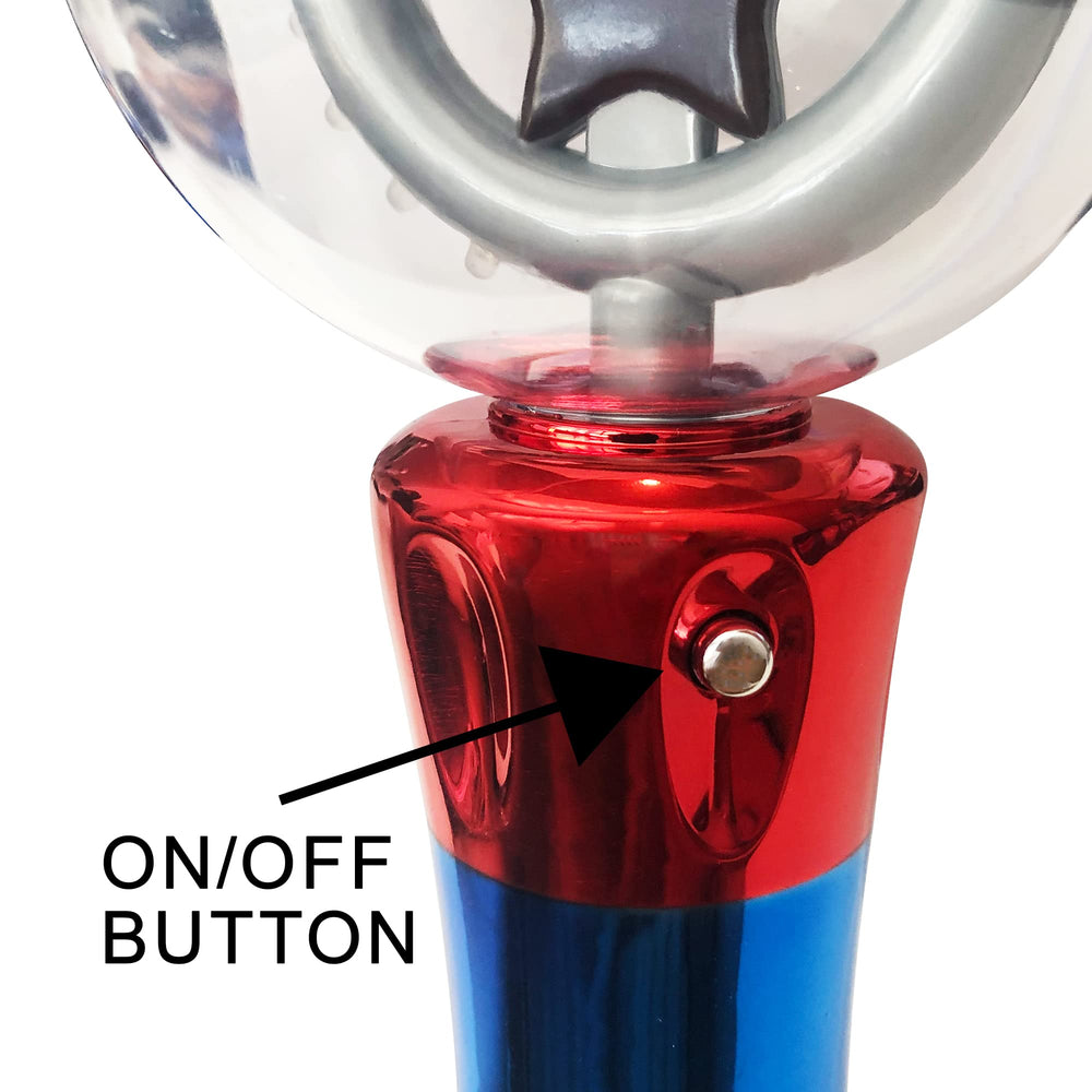 ArtCreativity Light Up Magic Ball Toy Wand for Kids - F