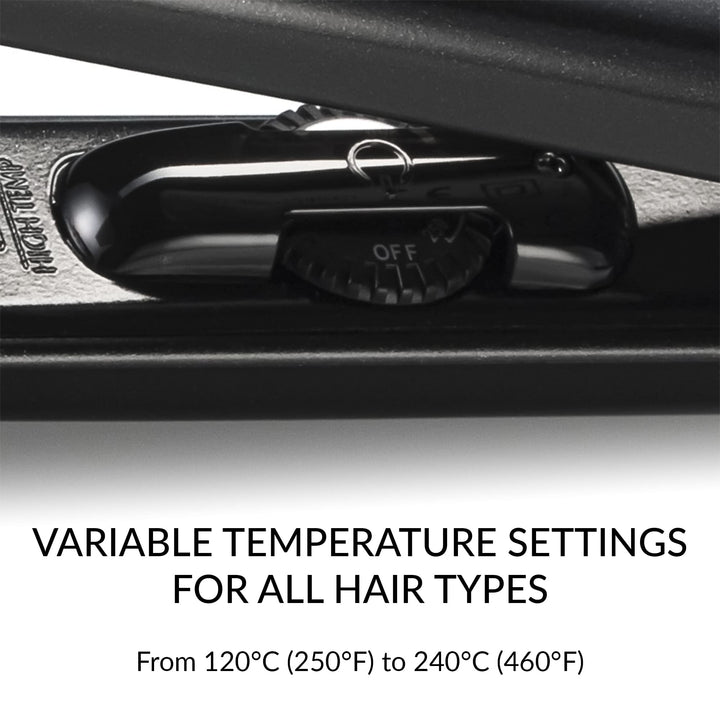 Karmin G3 Salon Professional Ceramic Flat Iron, Black