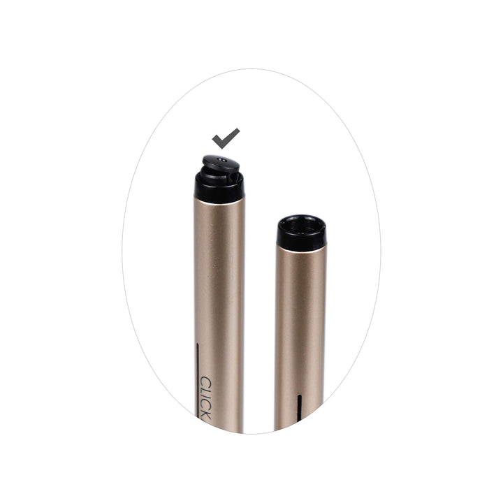 Retractable Automatic Lid Shadow Brush (Champagne gold)