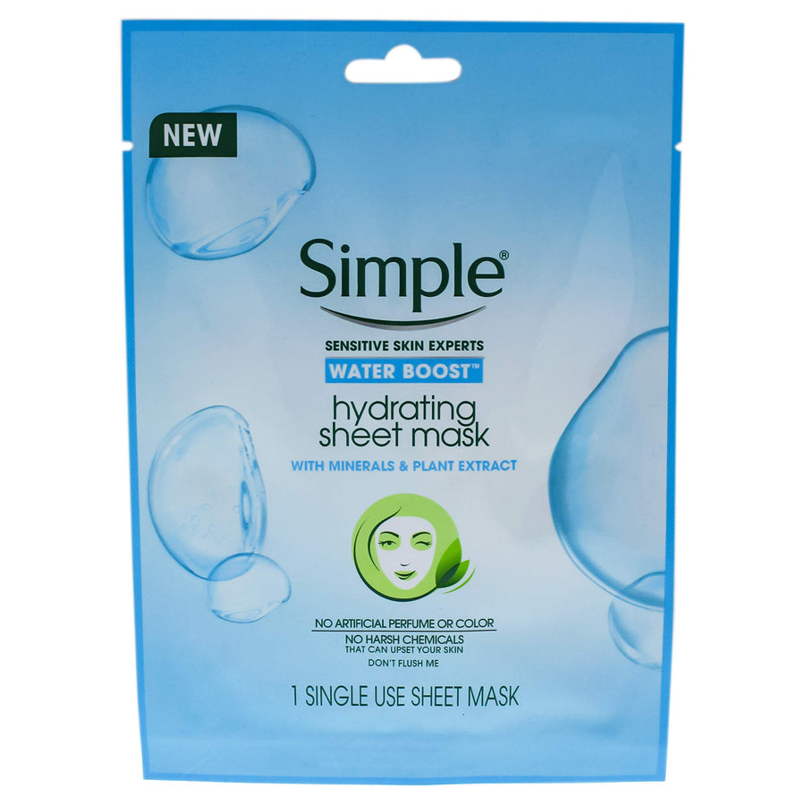 SimpleWater Boost Hydrating Sheet Mask (1 Count)
