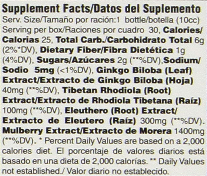 Ultra Ginkgo Plus, 30 Bottles, 0.34 fl. oz. Each – Brain Boost Supplement – Support for Active Lifestyles – Ginkgo Biloba for Endurance