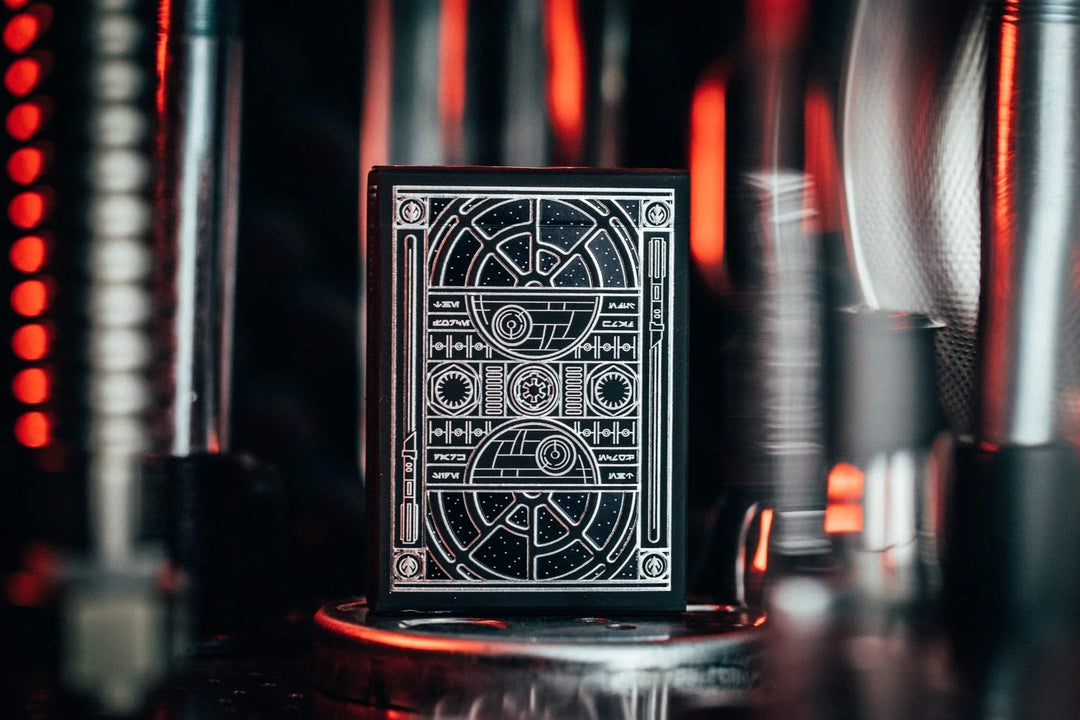 Star Wars Silver Special Edition - Grey Dark Side Premium Playing Cards Theme Deck