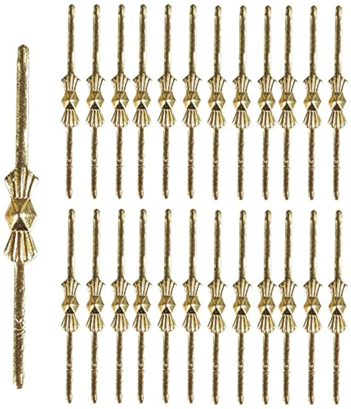 300pcs Bow Tie Crystal Connectors, Chandelier Connectors Clips Pins, Lamp Part Chlips, Hook for Crystals Replacement, Fastening Parts