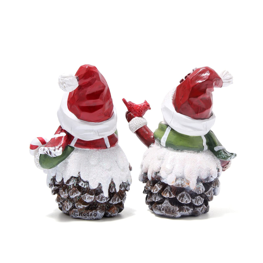 Christmas Snowman Decorations Indoor Home Decor Christmas Snowman Figurines Table Decorations Cute Christmas Snowman Gifts Handmade Resin Winter Indoor Decorations