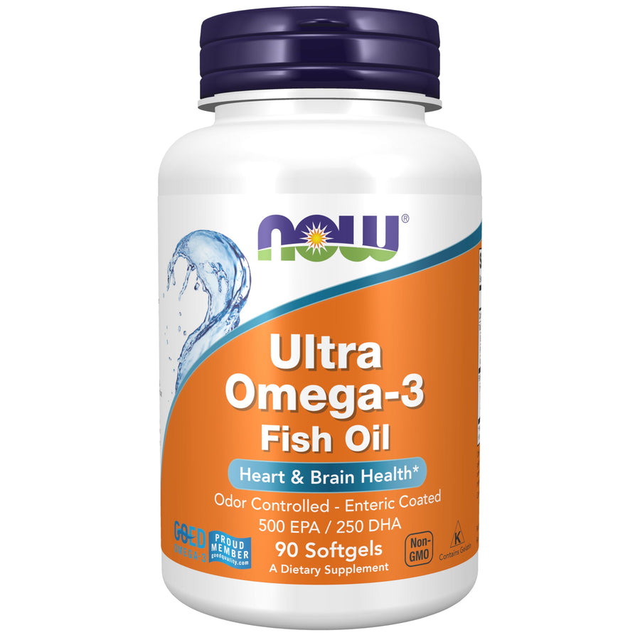 NOW Foods Supplements, Ultra Omega-3 Molecularly Distil