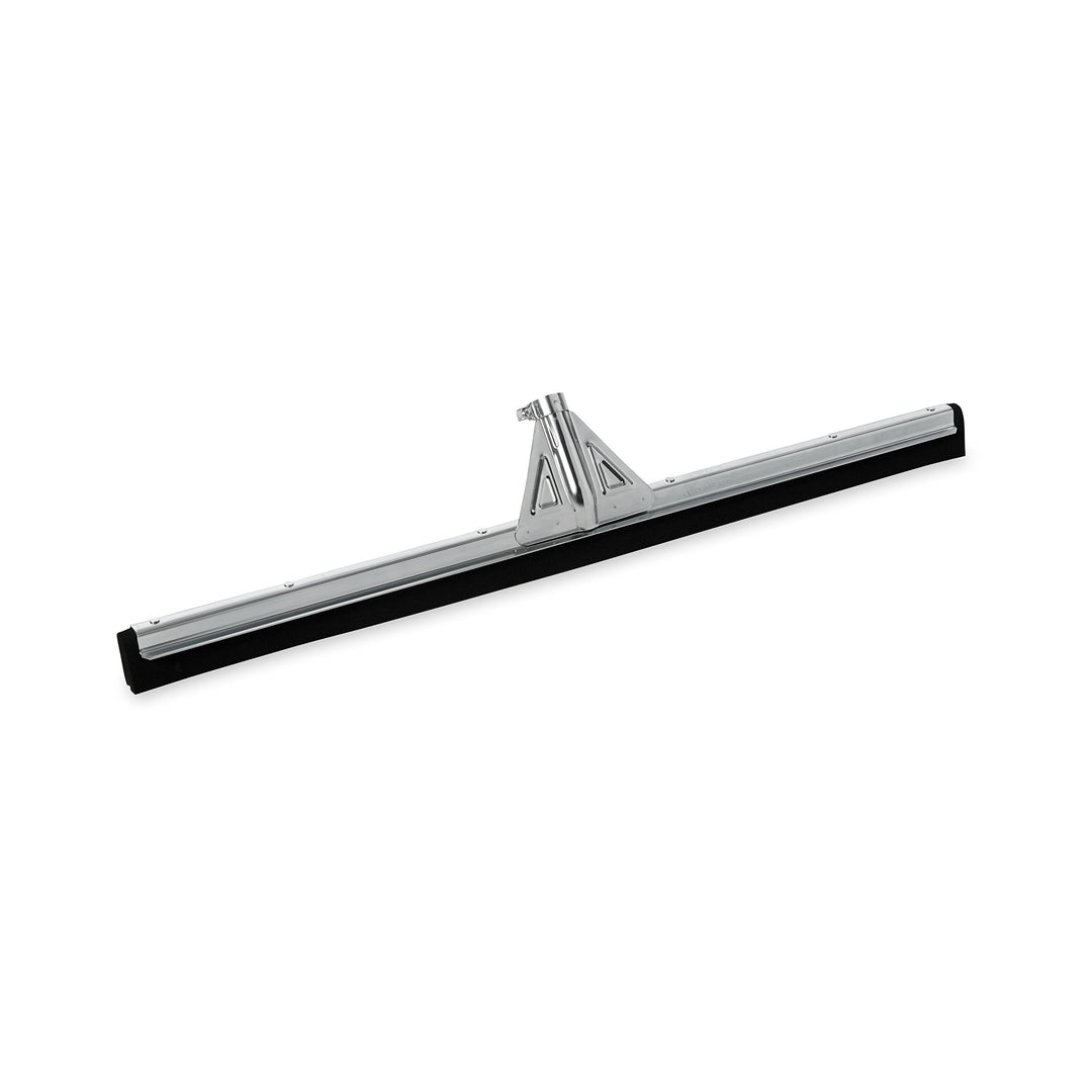 Heavy-Duty Floor Dual Squeegee, Black, for Warehouses/Concrete/Car Garage/Basement Floor