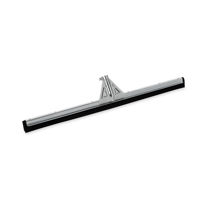 Heavy-Duty Floor Dual Squeegee, Black, for Warehouses/Concrete/Car Garage/Basement Floor