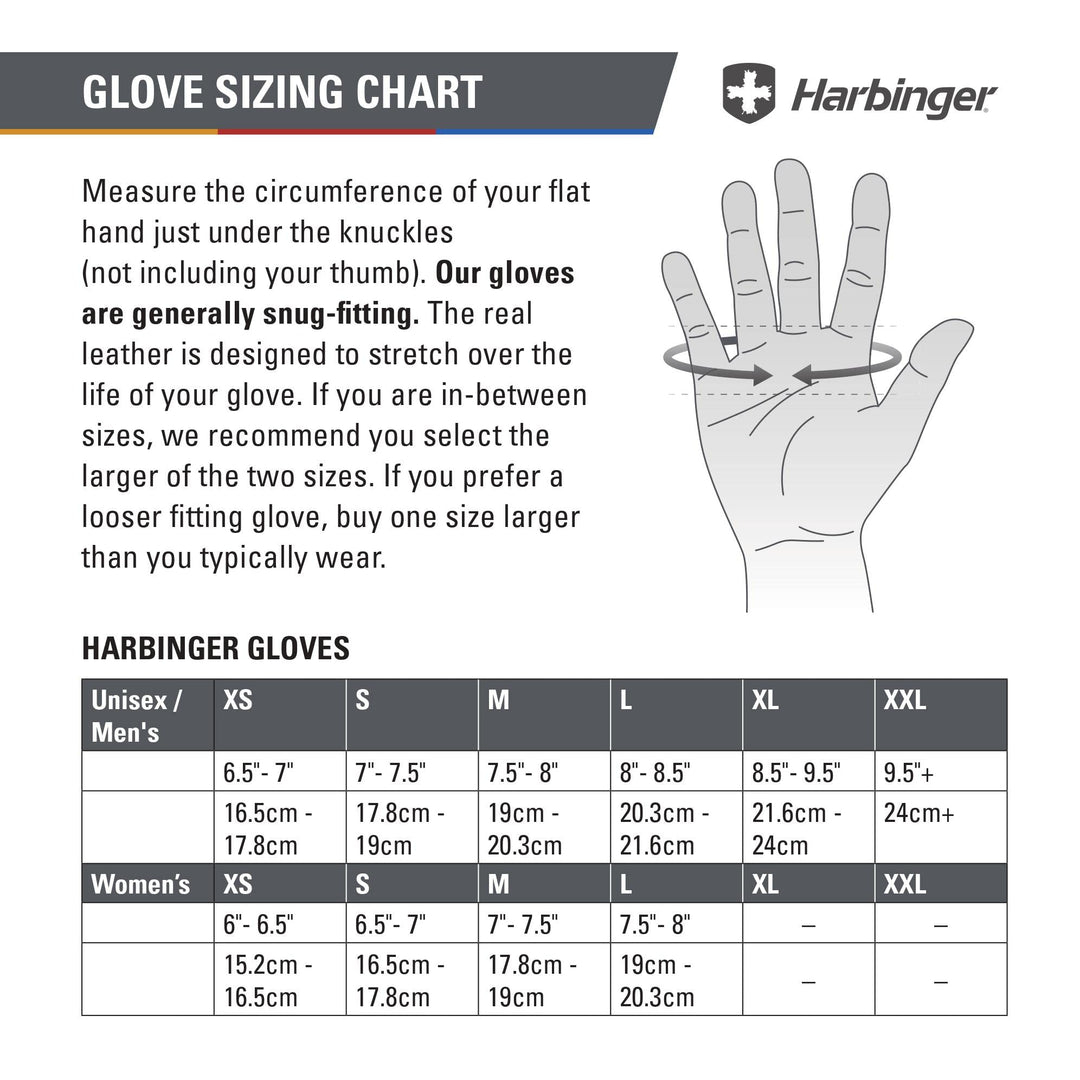 Power Non-Wristwrap Workout Weightlifting Gloves with StretchBack Mesh and Leather Palm (Pair) Black X-Large (Fits 8.5 - 9.5 Inches)