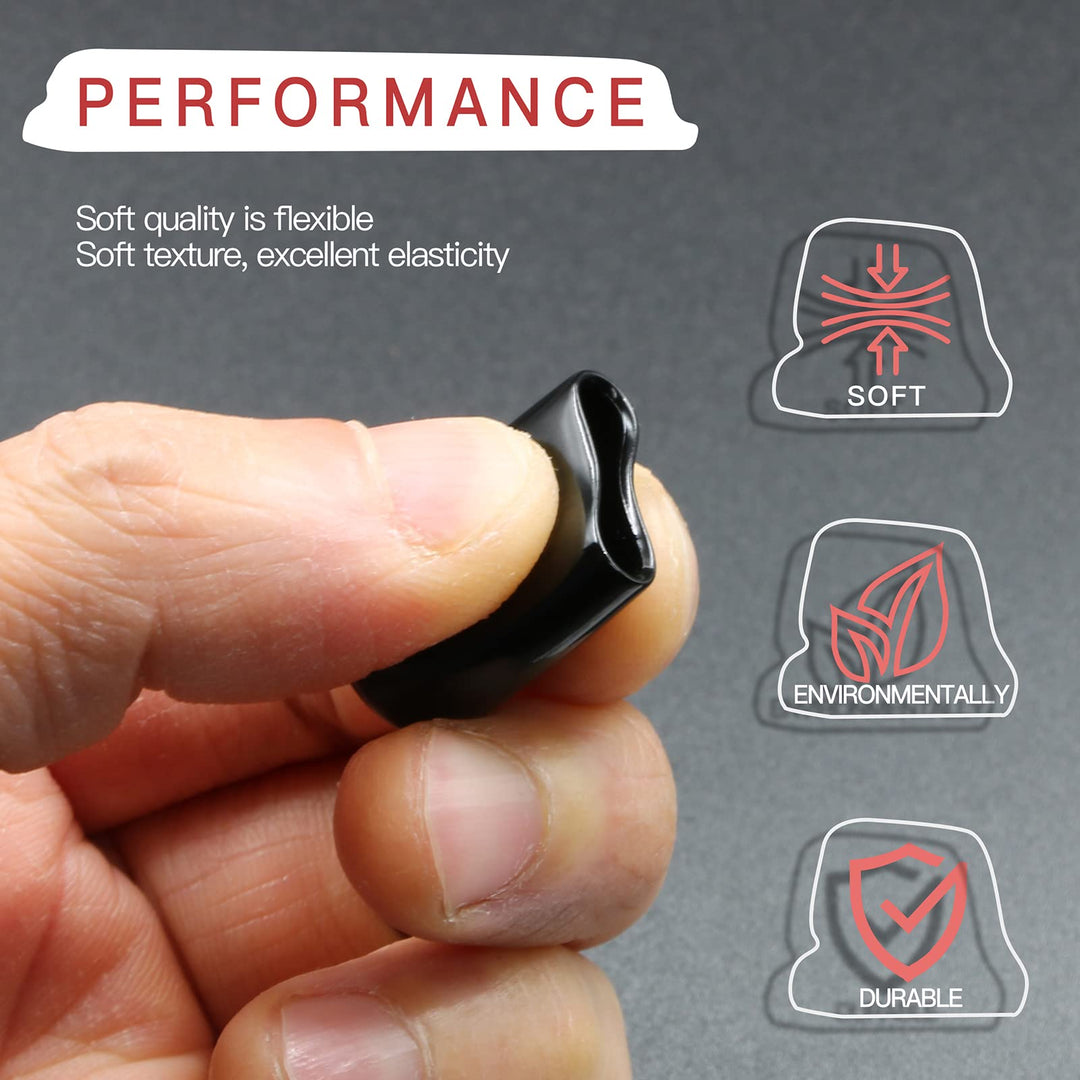 Jamiikury 60PCS Rubber End Caps 13mm ID Round Tube Bolt