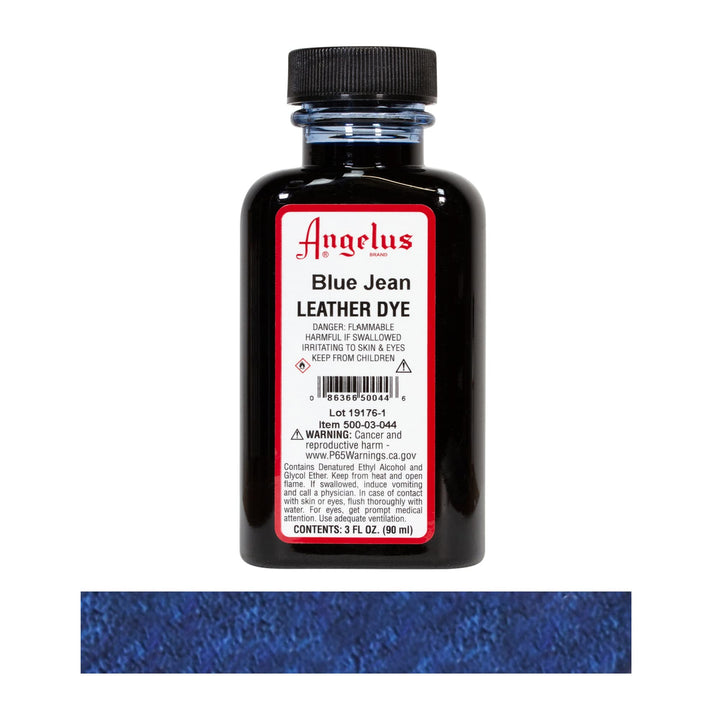 Angelus Leather Dye, 3 oz, Blue Jean