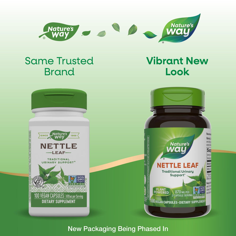 Nature's Way - Nettle Herb, 435 mg, 100 capsules