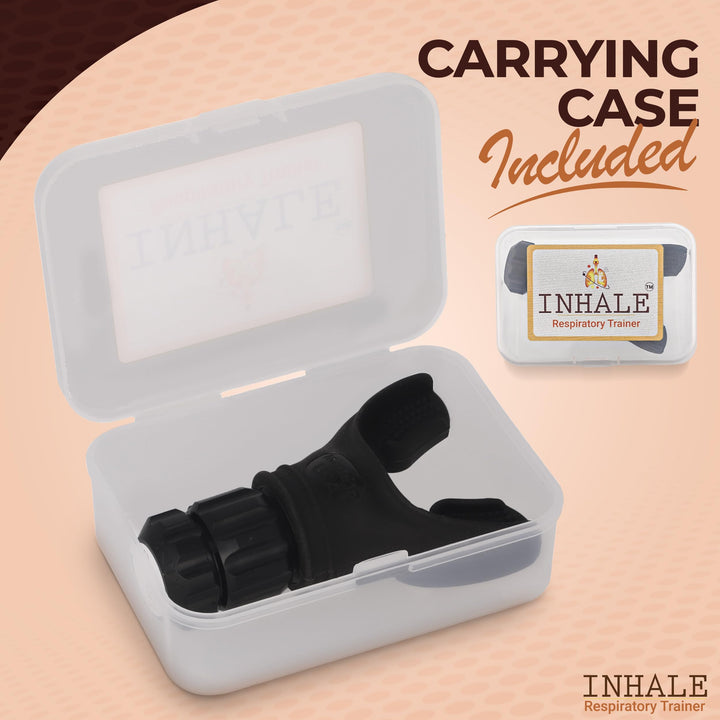Inhale Respiratory Trainer | Compact Lung Exercise Devi