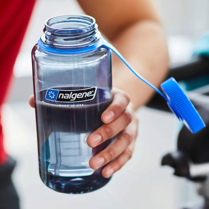 Nalgene Tritan Wide Mouth BPA-Free Water Bottle, REd, 32 oz