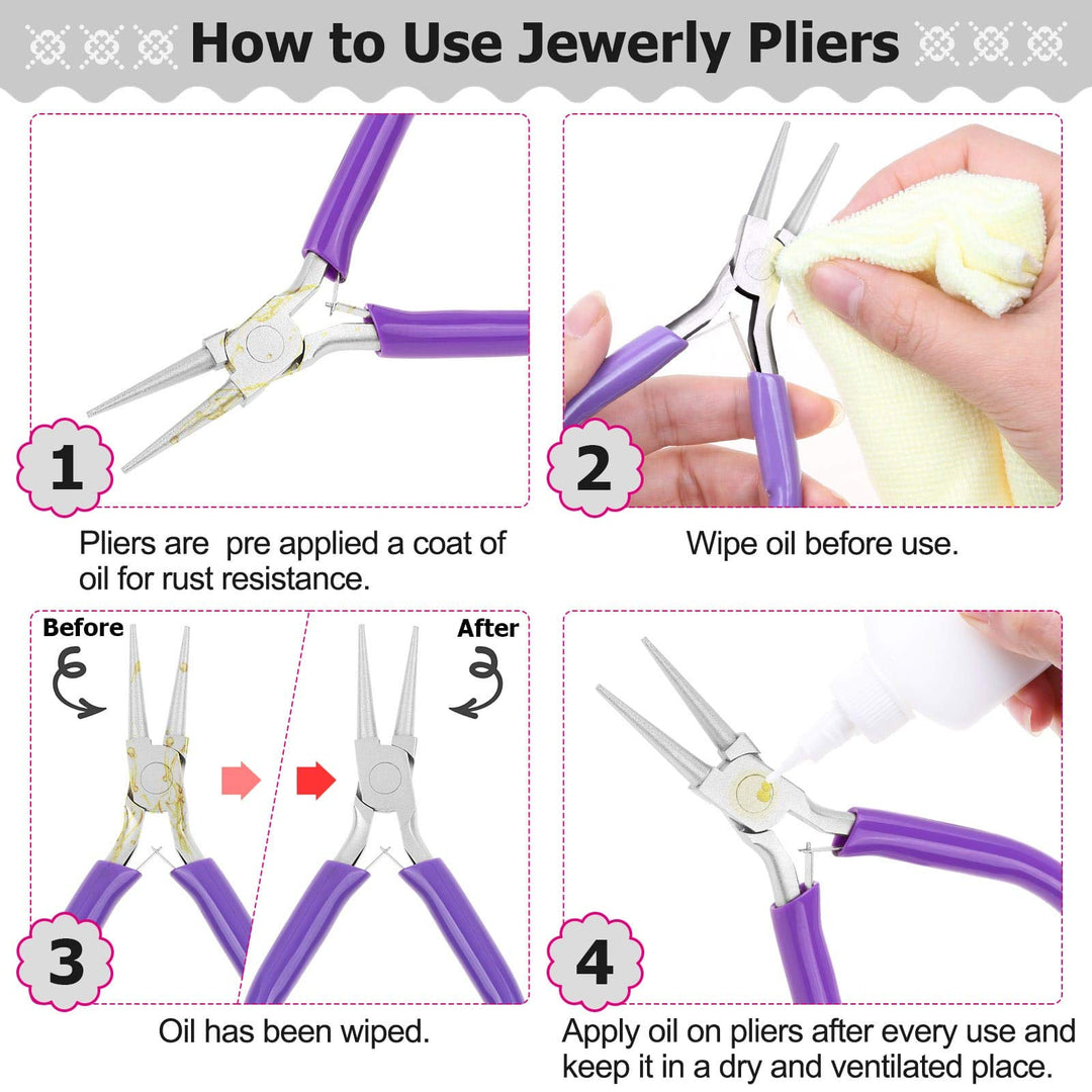 anezus Jewelry Making Tools Kit, Jewelry Making Supplie