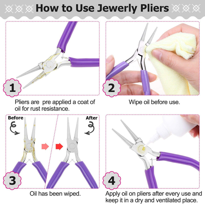anezus Jewelry Making Tools Kit, Jewelry Making Supplie
