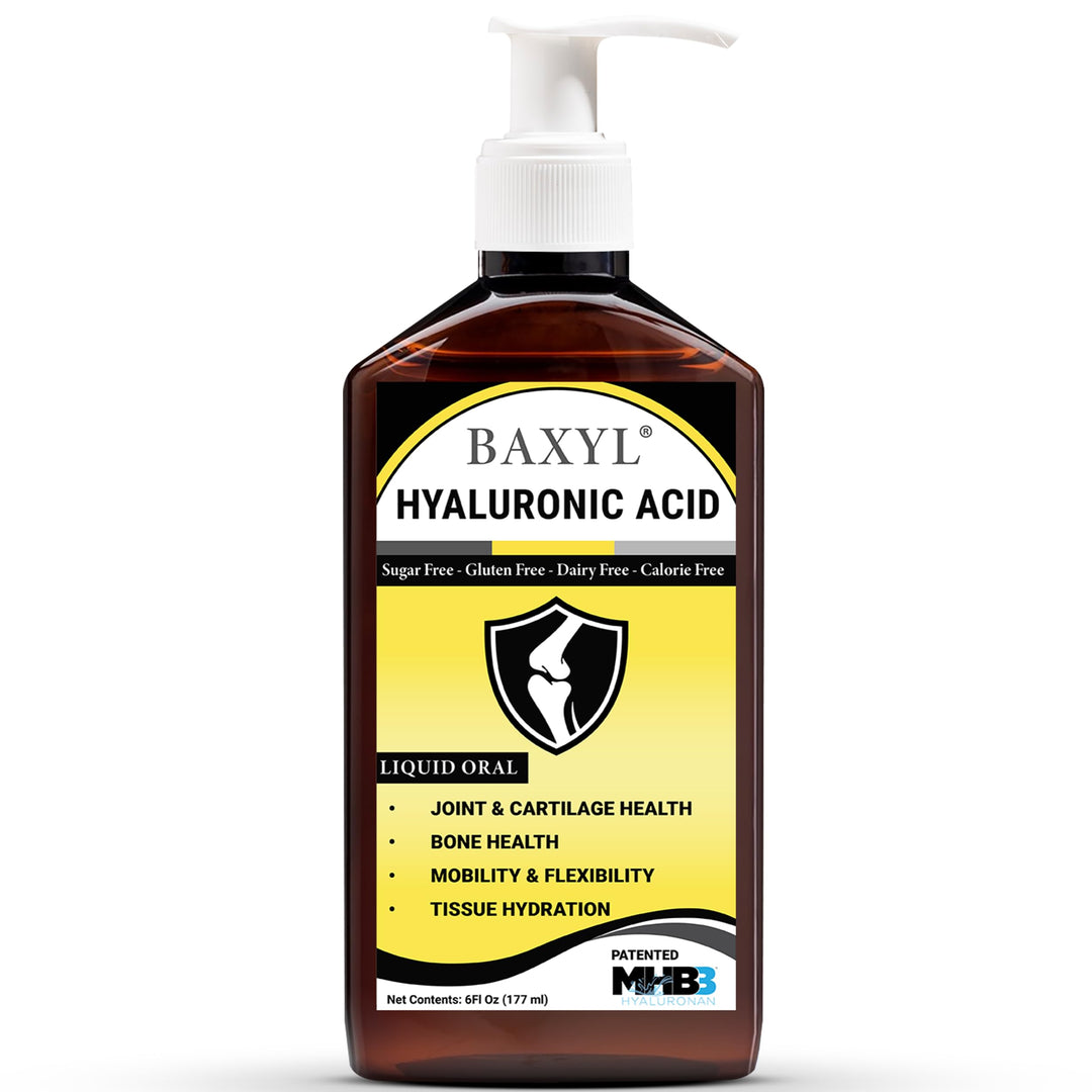 ® - Liquid Hyaluronic Acid for Joint Relief Supplement (Vegan, Gluten-Free, Non-GMO, Patented Oral MHB3) | 6 Oz, 36 Day Supply
