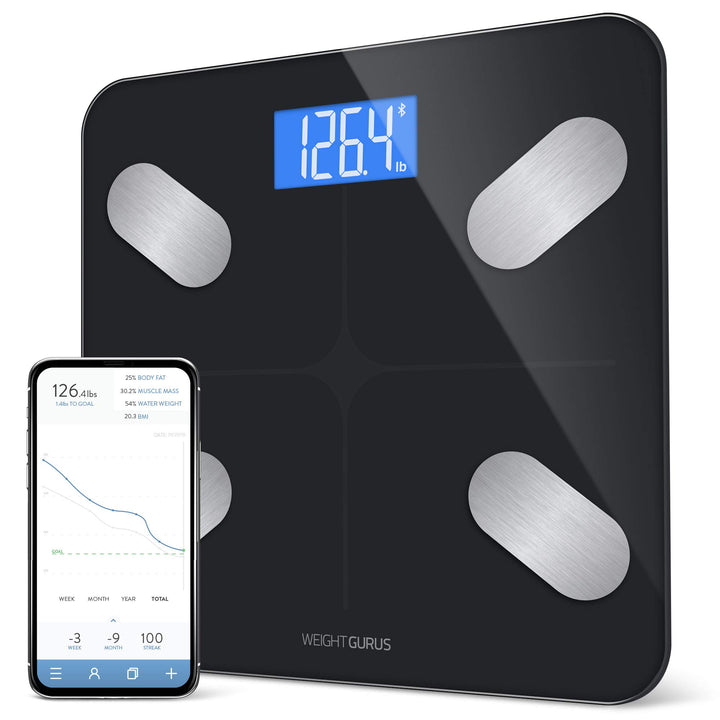Greater Goods Digital Body Composition Black Scale, Cal