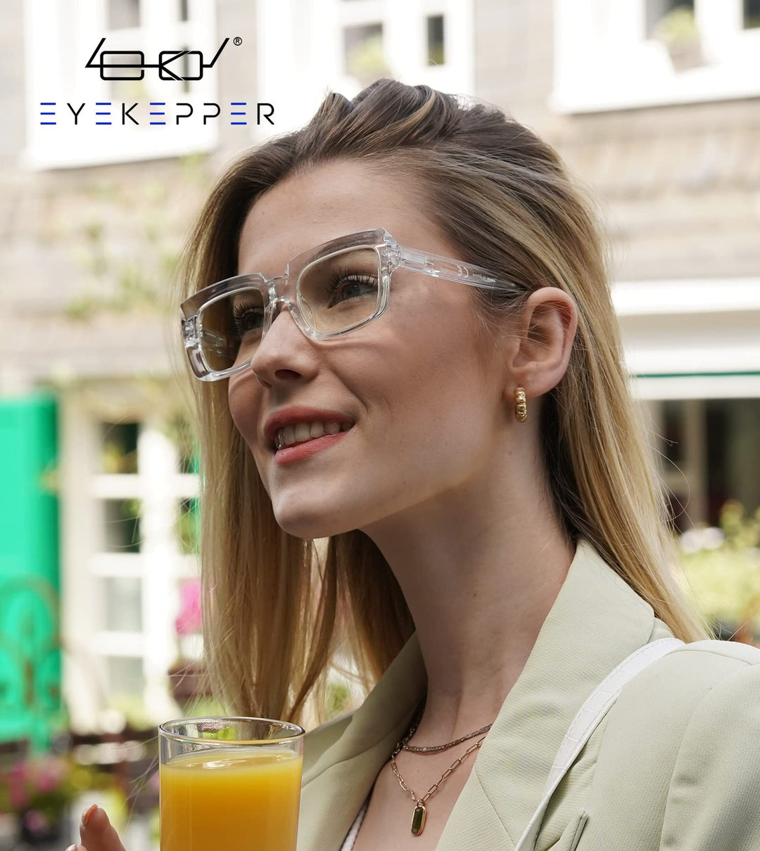 Eyekepper Computer Glasses - Blue Light Filter Readers 