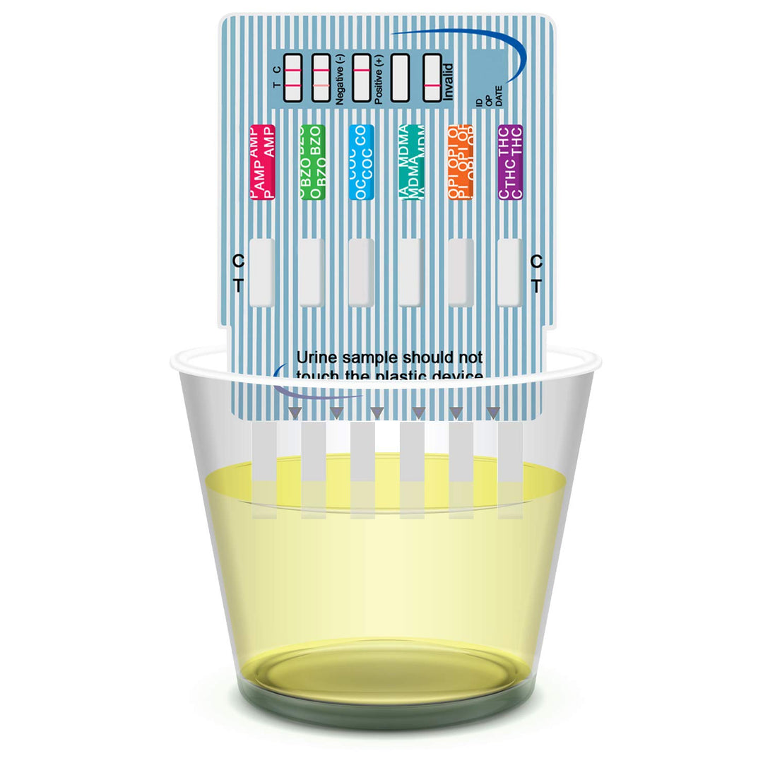 EZ Level 5 Panel Urine Multi Drug Test Kit (10 Count)