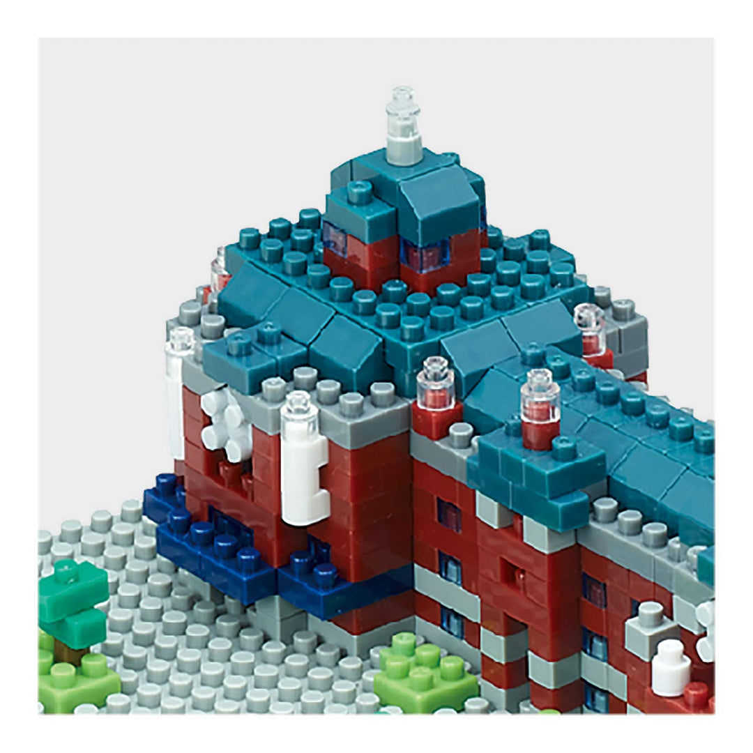 Nano Block NBH_189 Tokyo Station Marunouchi Station Building Normal Version