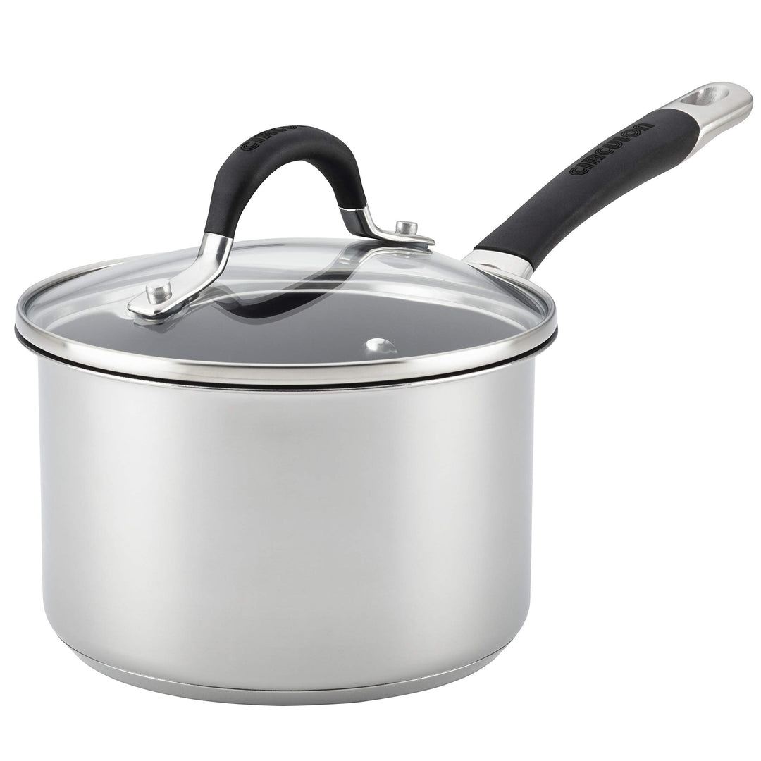 Circulon Momentum Stainless Steel Sauce Pan/Saucepan wi