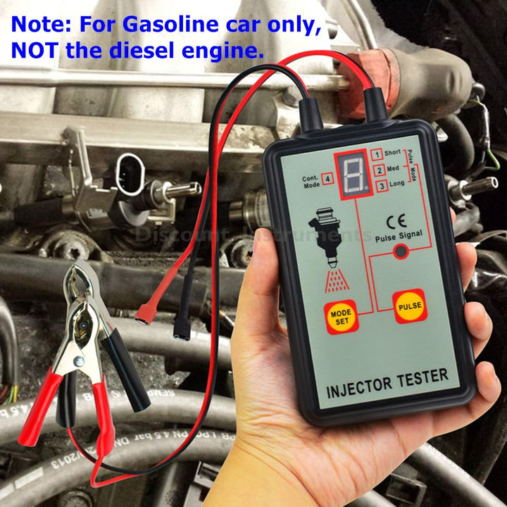 EM276SET Fuel Injector Tester &amp; Adapter DIY Cleaning Tool Kit Set (Fuel Injector Tester + Adapter) Fuel System Cleaner Gasoline Engines