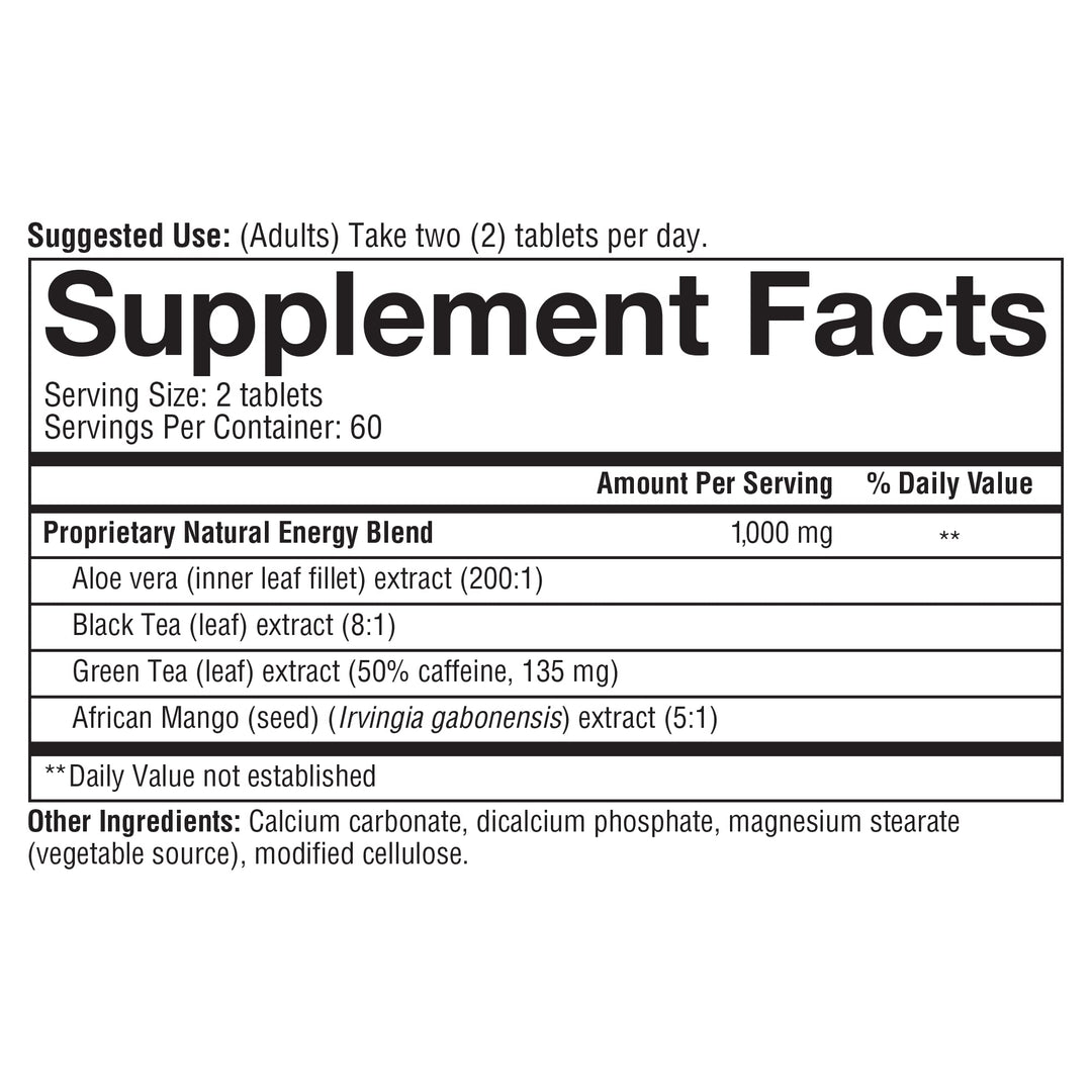 Youtheory Revive Natural Energy Boost - Plant-Based Ene