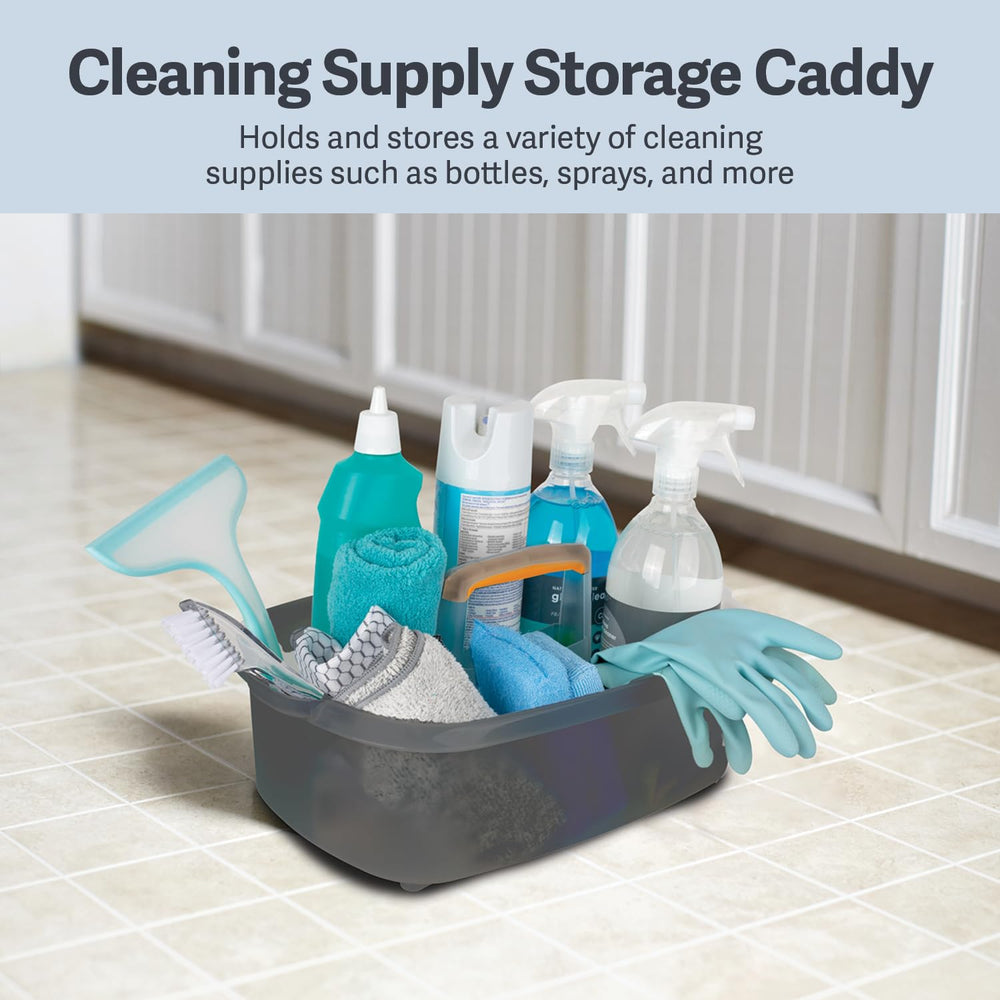 Casabella Plastic Multipurpose Cleaning Storage Caddy w