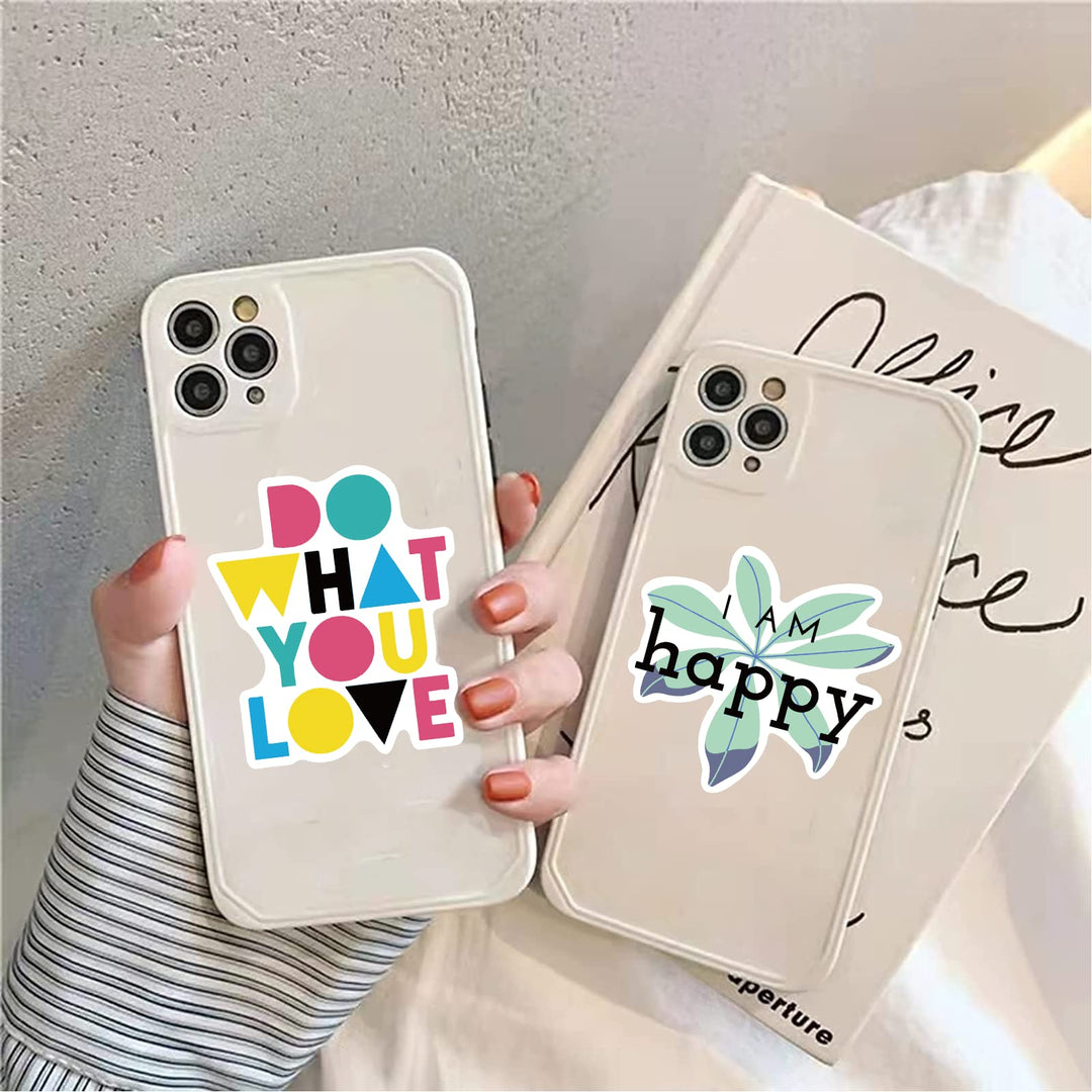 Inspirational Words Stickers [ 100PCS ] Positive Motivational Quote Stickers for journaling, Scrapbooking, Water Bottles, Waterproof Sticker Packs Decals, Vision Board Kit for Teens Adults supplies