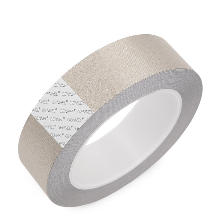 Conductive Cloth Fabric Adhesive Tape 30mm x 20M (1.2in x 65ft), Faraday Tape for EMI Shielding, Interference Signal Blocking, Laptop Mobilephone Guitar Repair, Cable Wire Harness Wrapping