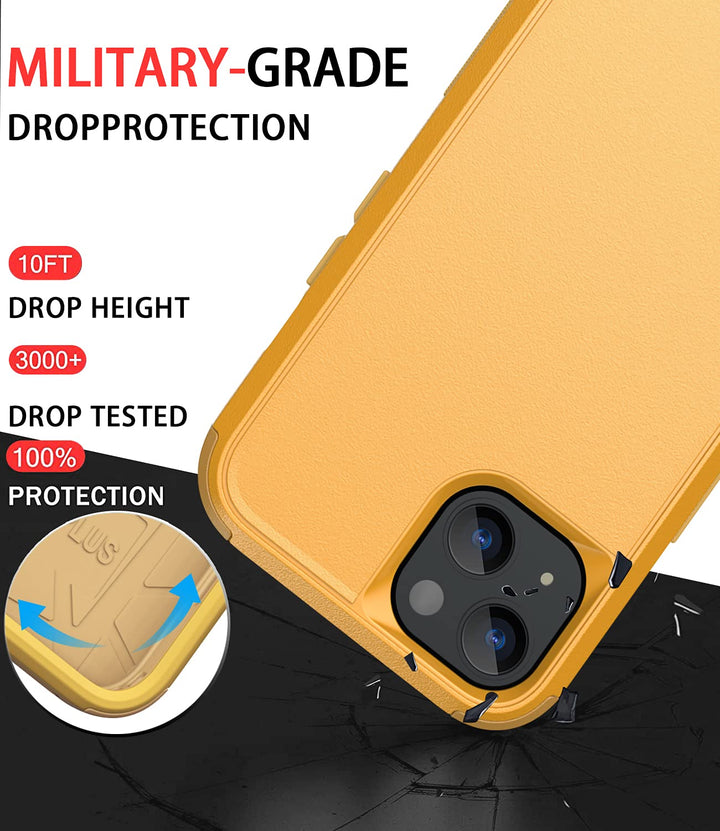 Diverbox for iPhone 13 Case [Shockproof] [Dropproof] [D