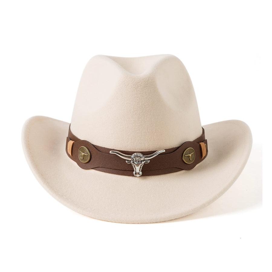 Gossifan Classic Womens Western Cowboy Cowgirl Hats wit