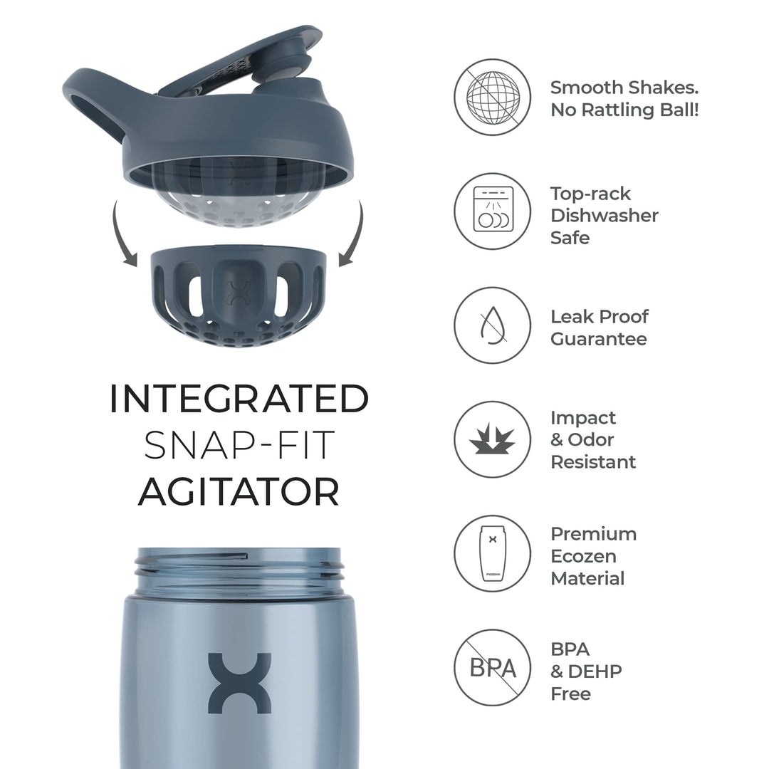Promixx PURSUIT Protein Shaker Bottle – Premium Sports 