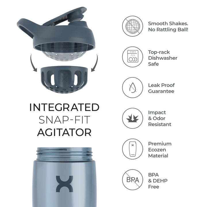 Promixx PURSUIT Protein Shaker Bottle – Premium Sports 