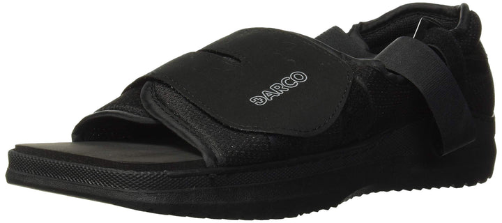 Darco Med-Surg Shoe Black Square-Toe Men&#39;s, Large, 0.75 Pound