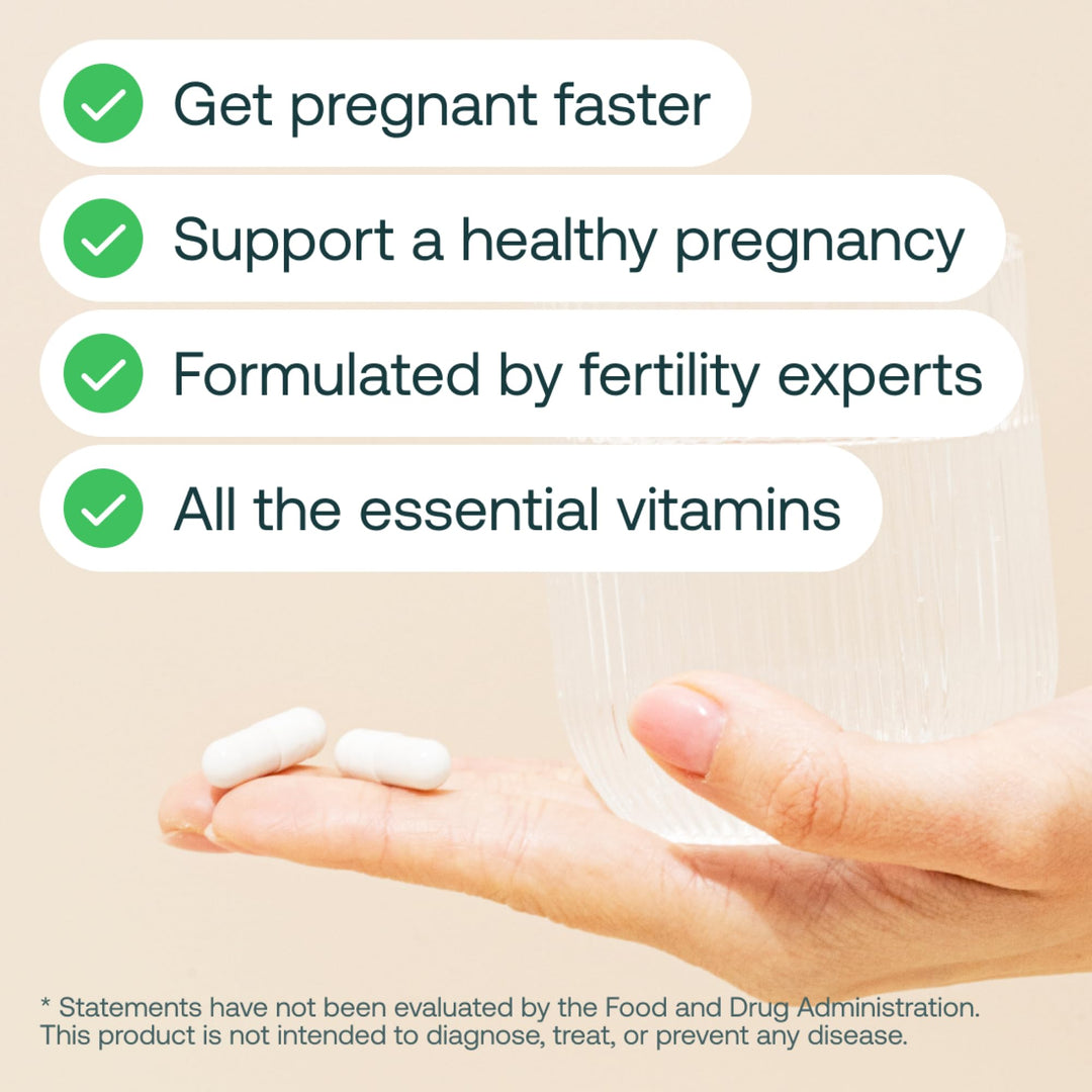 Prenatal Multi-Vitamins for Women, Folate &amp; Choline, Supplement for Before, During, and Post Pregnancy, Support Your Pregnancy &amp; Fetal Development, 60 Capsules (30 Servings), 1 Pack