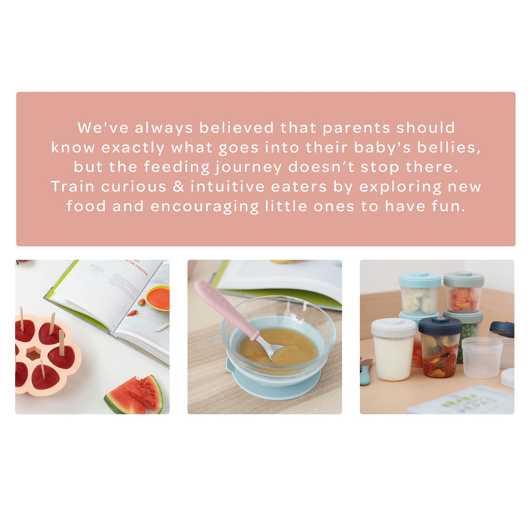 BEABA Babycook Baby Food Maker Book, Recipe Book, Baby Cook Book, Baby Feeding Purees, 80 Recipes for Baby Food, Toddler Food & The Rest of The Family