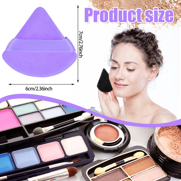 Powder Puff Face Soft Triangle Makeup Puff for Loose Po