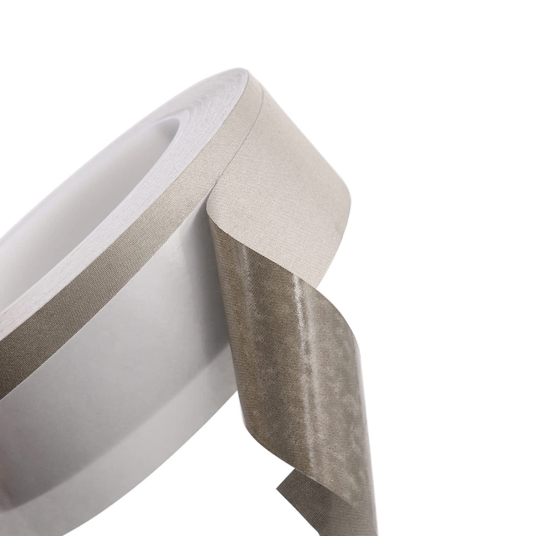 Conductive Cloth Fabric Adhesive Tape 30mm x 20M (1.2in x 65ft), Faraday Tape for EMI Shielding, Interference Signal Blocking, Laptop Mobilephone Guitar Repair, Cable Wire Harness Wrapping