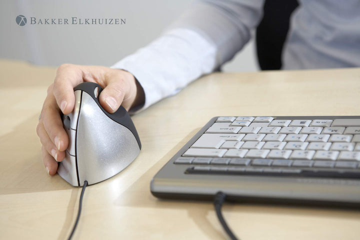 BakkerElkhuizen S-Board 840 Keyboard Ergonomic Compact,