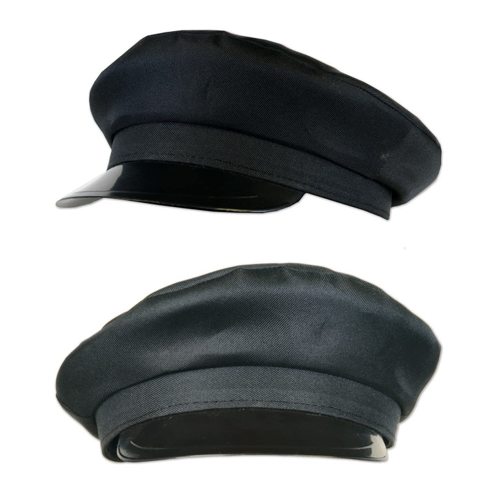 Chauffeur Hats, 2 Pieces – One Size Fits Most, Halloween Costume Dress Up, Novelty Hats, Chauffeur Costume Accessories, Driver Costume, Drivers Hat