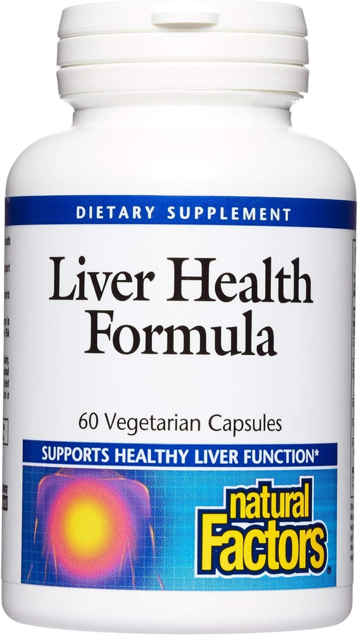 , Liver Health Formula, Nourishing Support for a Healthy Liver with Licorice, Turmeric and Schisandra, 60 capsules (30 servings)