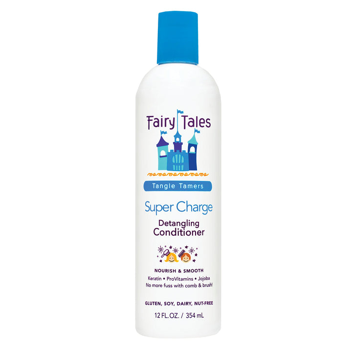 Tangle Tamer Detangling Conditioner for Kids - Ultra Moisturizing and Anti Frizz Protection - Paraben Free, Sulfate Free - 12 Oz