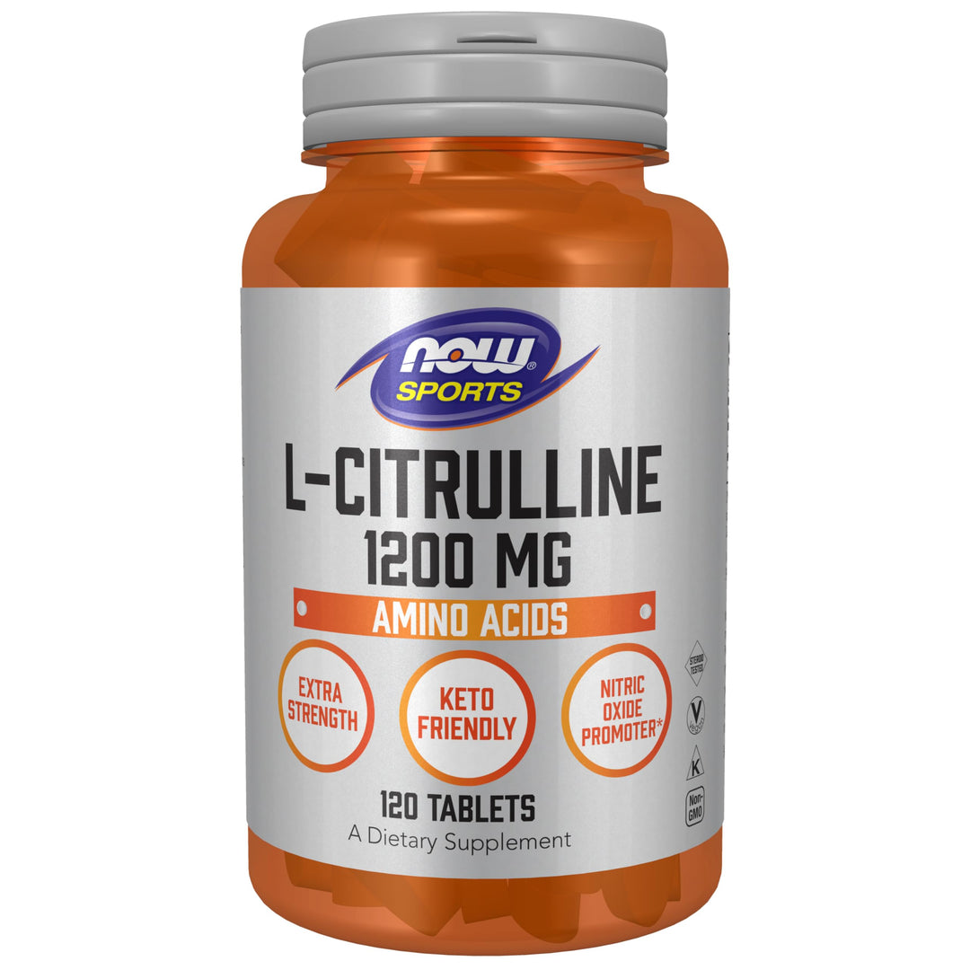 NOW Foods Sports Nutrition, L-Citrulline, Extra Strengt
