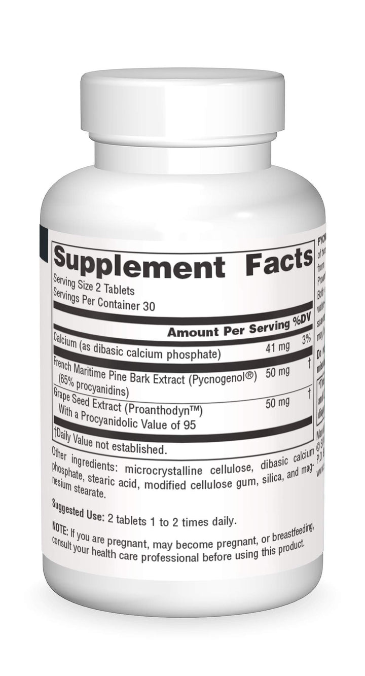 Source Naturals Pycnogenol &amp; Grape Seed Extract
