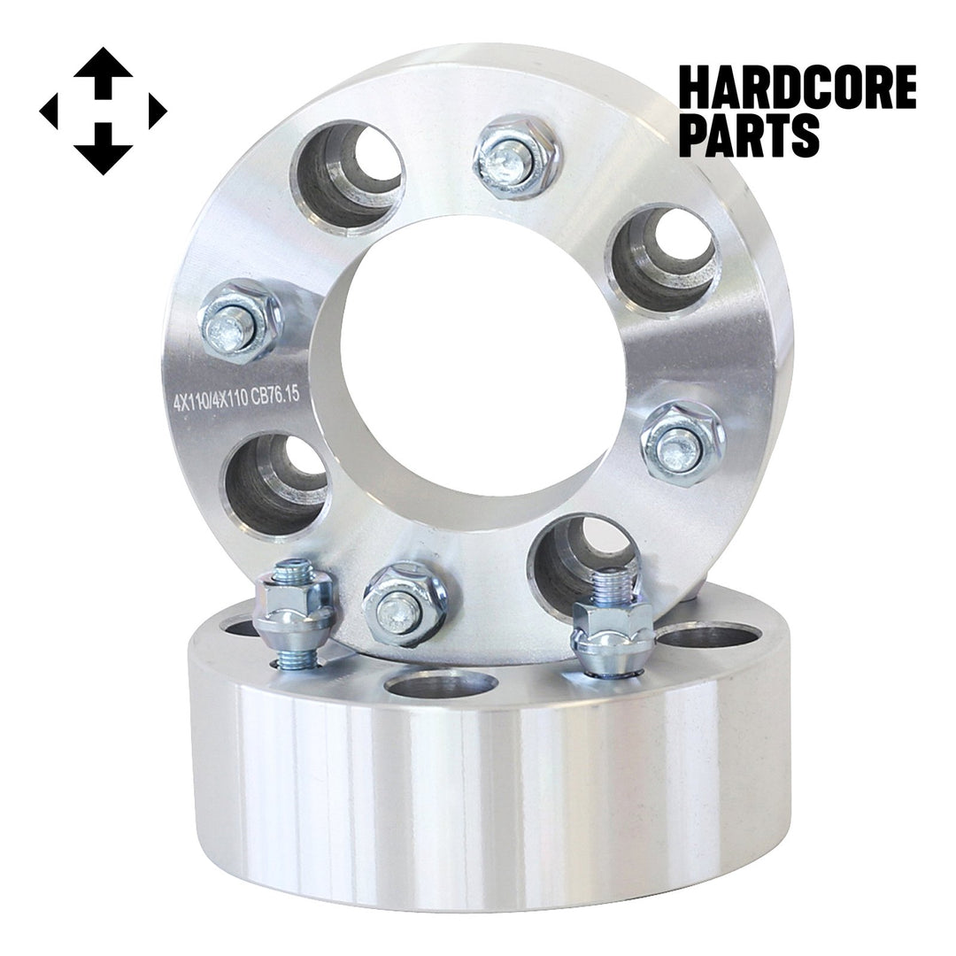 2 Qty 4 (2 per Side) ATV Wheel Spacers Honda TRX250 Recon TRX 250EX TRX300 300EX - WS 4x110 2.0 - SmartPartsCo