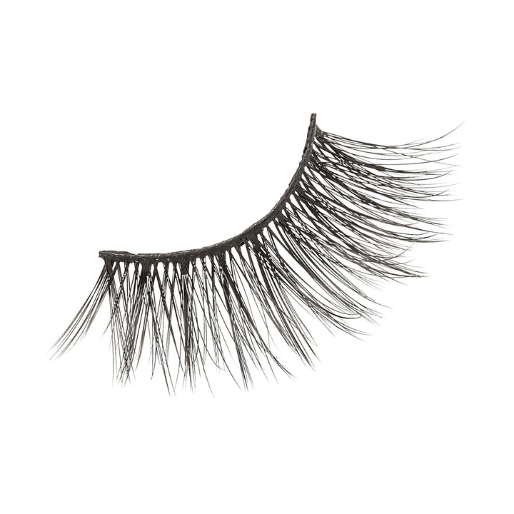 Magnetic False Eyelashes, &#39;Charm&#39;, 12 mm, Includes 1 Pair Of Magnetic Lashes, Contact Lens Friendly, Easy to Apply, Reusable Strip Lashes