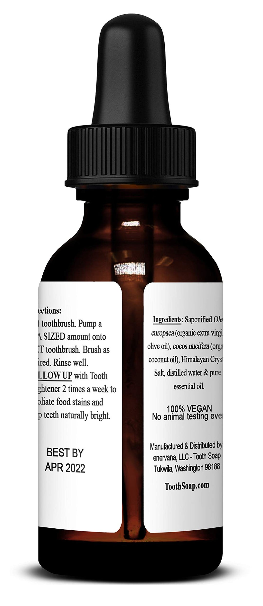 Natural &amp; Organic Tooth Cleanser, Peppermint Ge
