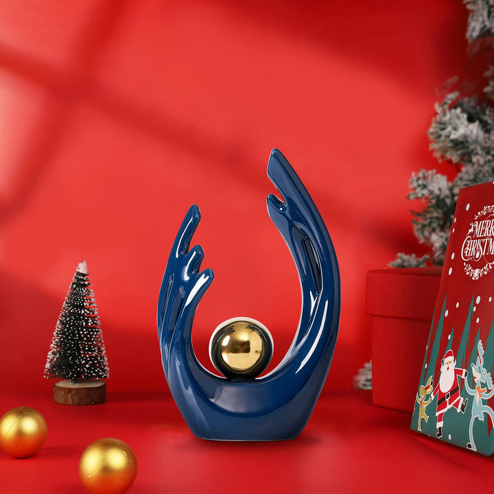 Modern Living Room Decor Art Ceramic Statues for Home Decor Accents Dining Table Decorations for Living Room Office Bedroom Kitchen Apartment Decor